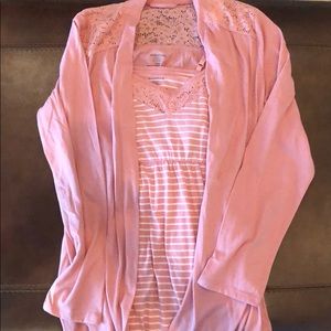 Motherhood Maternity robe and nursing nightgown